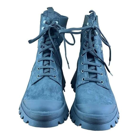 DSQUARED2 Tank combat Boot Men black Leather - Picture 3 of 9